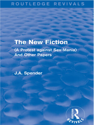 cover image of The New Fiction